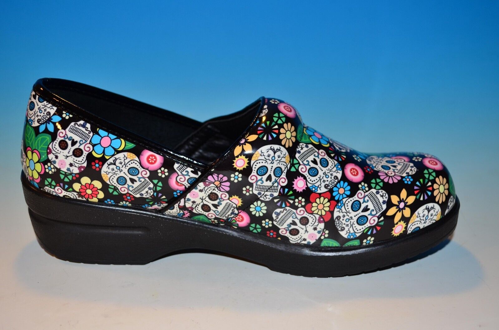 Sugar skull nursing on sale clogs